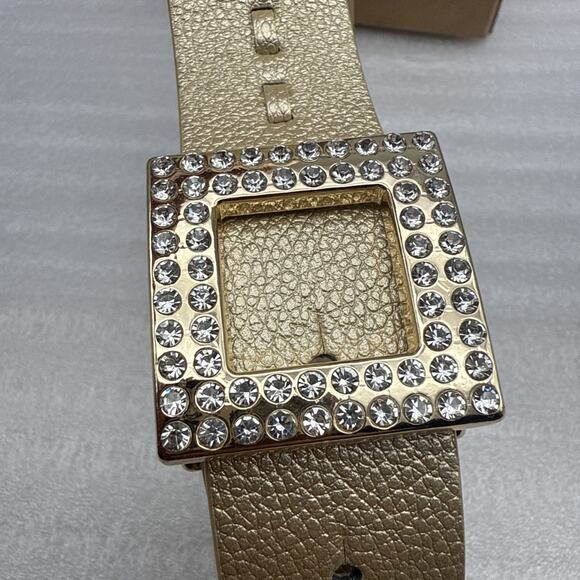 Leather Belt for Women Fashion Belt Casual Women Belts With Rhinestone Buckle... - Picture 6 of 12